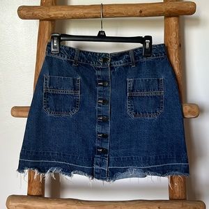 Denim Co. A-Line Skirt